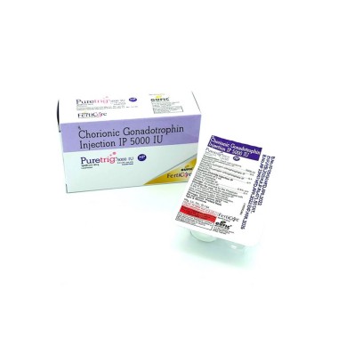 Chorionic Gonadotrophin Injection IP 5000 IU Puretrig